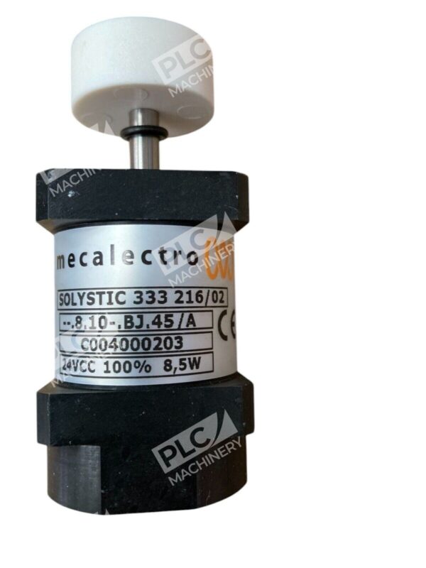 Mecalectro .8.10-.BJ.45/A C004000203 24VCC100% 8.5W Solenoid Solystic 333 216/02