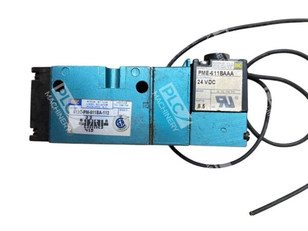 MAC P8.5W 24VDC PME-611BAAA Valve Assembly 812C-PM-611BA-112