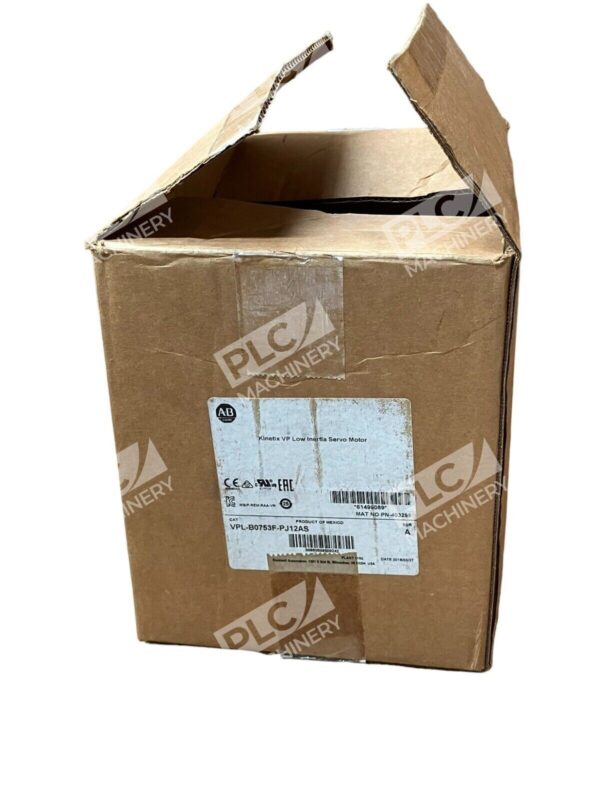 Allen Bradley VPL-B0753F-PJ12AS /A Kinetix VP Low Inertia Servo Motor
