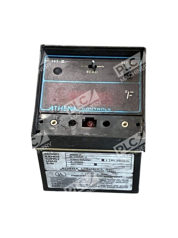 Athena Controls 0-1000F 120/240VAC 4-20MATemperature Control 4000-F