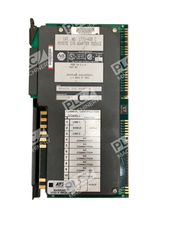 Allen Bradley Remote I/O Adapter Module 1771-ASB /C