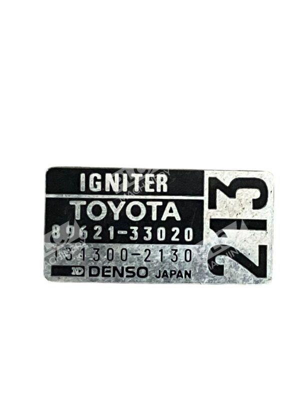 Denso Toyota 131300-2130 213 Igniter 89621-33020 - Image 2