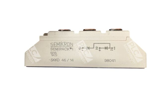 Semikron 98041 Semipack 1 Thyristor Module Rectifier SKKD 46/14