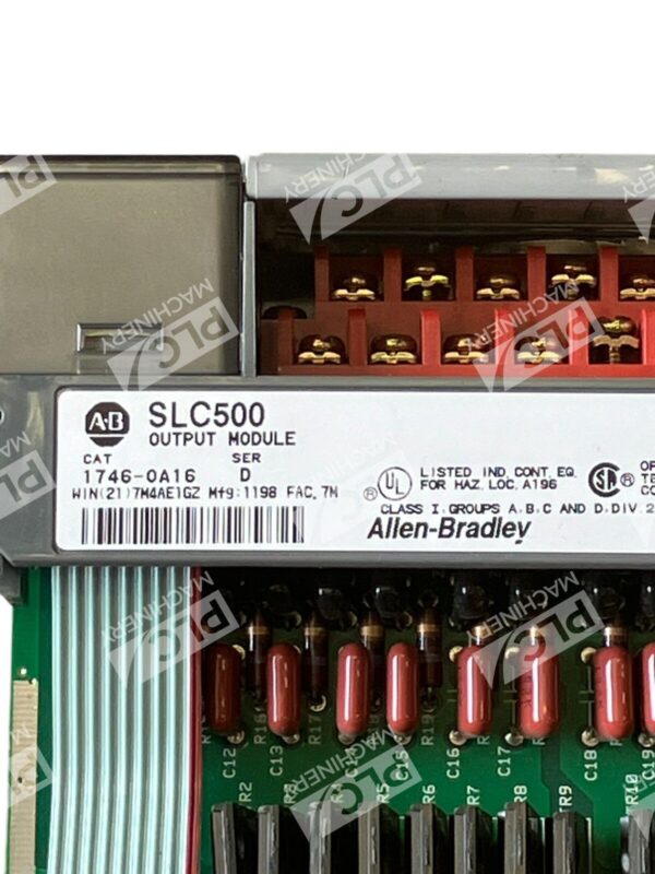 Allen Bradley AB SLC500 Output Module 1746-OA16 /D - Image 2