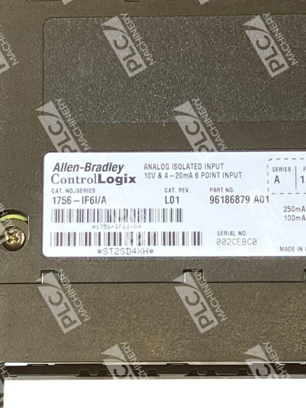 Allen Bradley AB ControlLogix Analog Isolated Input Module 1756-IF6I /A - Image 2