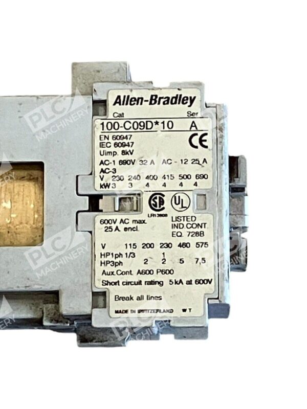 Allen Bradley Contactor 100-C09D*10 /A - Image 2