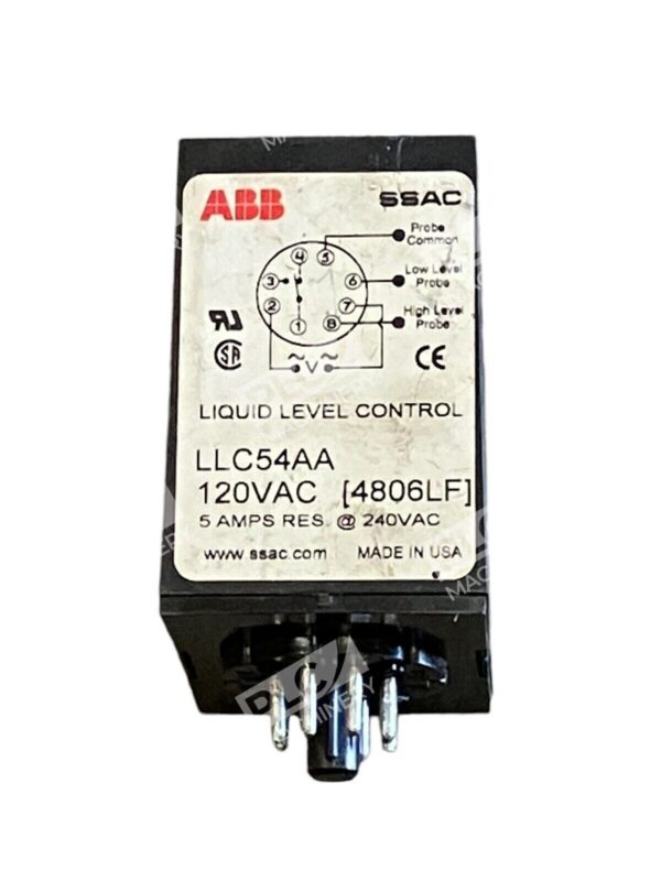 ABB 120VAC Liquid Level Control LLC54AA - Image 2