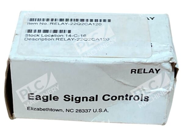 Eagle Signal Controls 120V 50/60Hz FM Relay 22Q2CA120