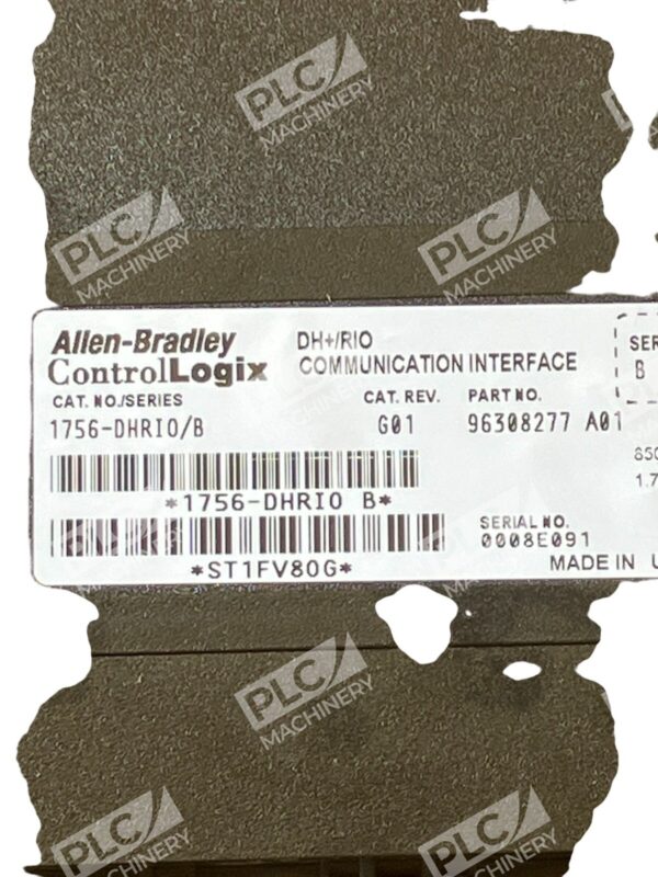 Allen Bradley AB ControlLogix DH+/RIO Communication Interface 1756-DHRIO /B - Image 2