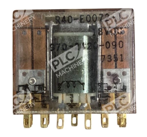 Potter & Brumfield TE 18VDC 7351 970-2420-090 1 Plug-In Terminal R40-E0072-1