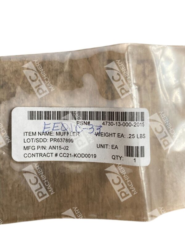 SMC PR637899 Muffler AN15-02 (lot of 3) - Image 4