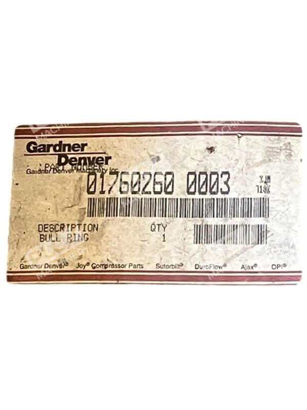 Gardner Denver Bull Ring 01760260 0003 - Image 2
