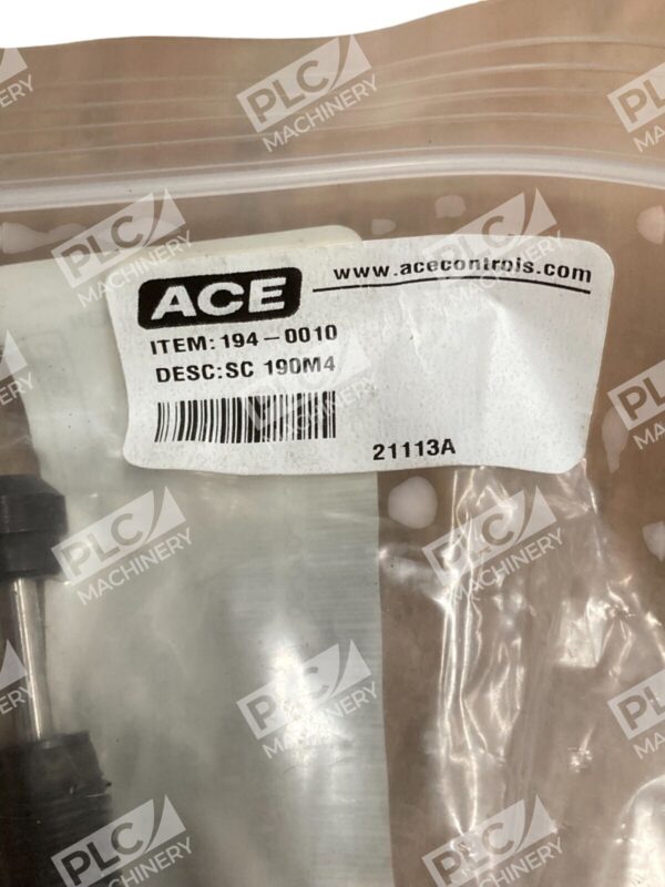 ACE SC 190M4 21113A Miniature Shock Absorber 194-0010 - Image 2