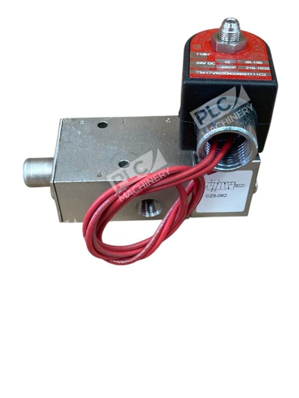 Parker Fluid Control 24VDC 4-Way Solenoid Valve 73417VN2KN00N0H111C2 - Image 3
