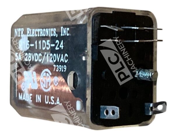 NTE Electronics 5A 28VDC 120VAC 73919 Plug In Relay R16-11D5-24 - Image 3