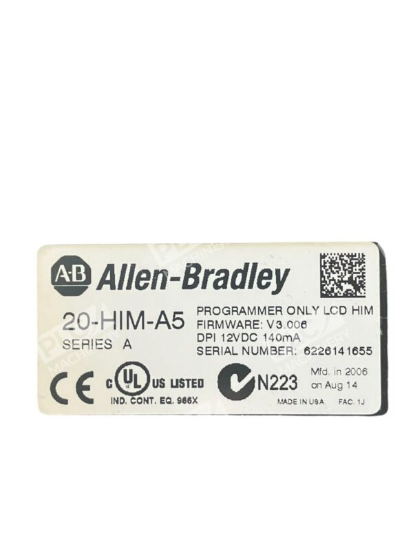 Allen Bradley AB Programmer Only LCD HIM 20-HIM-A5 /A - Image 2