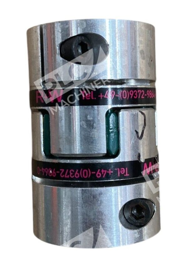 R+W QC Conveyors Aluminum Coupling W/ Elastomer Insert