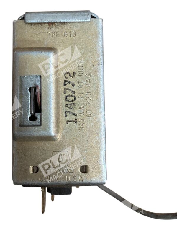 Ranco 1740772 9-75-7 345VA Pilot Duty At 230VAC Push Switch G10-700 - Image 2