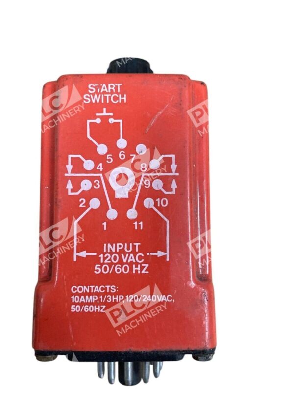 NCC National Controls Co 0.5-5s Solid State Timer T3K-5-461 - Image 2