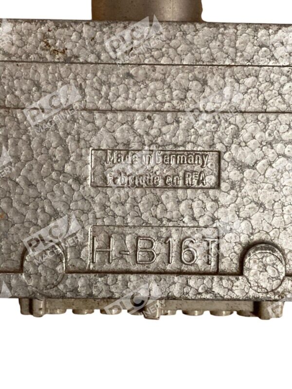 Contact Electronics 16A 380V H-BE10.1950 Connector W/ Receptacle Housing H-B16T - Image 2