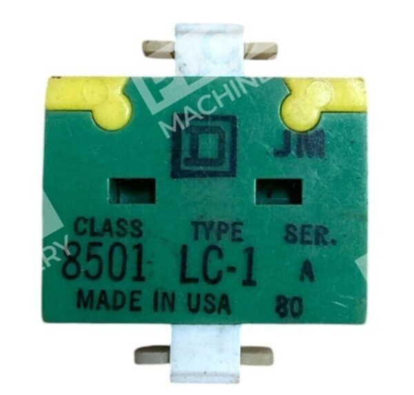 Square D JM 10A 600VAC Contact Cartridge Relay 8501-LC-1 /A
