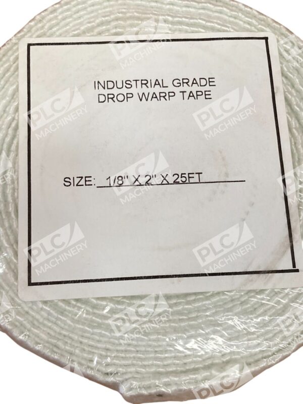 Industrial Grade Drop Warp Tape 1/8"X2"X25' - Image 2