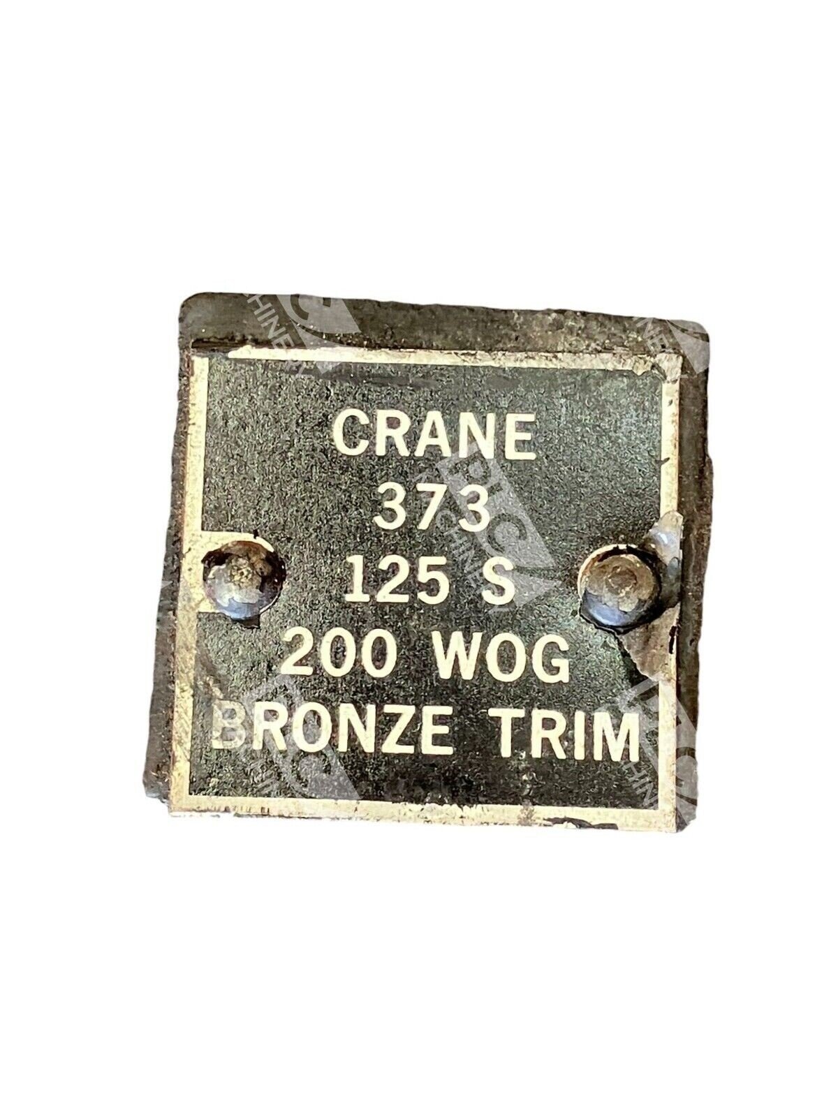Crane 373 125 S 200 WOG Bronze Trim 01K36 - Image 3