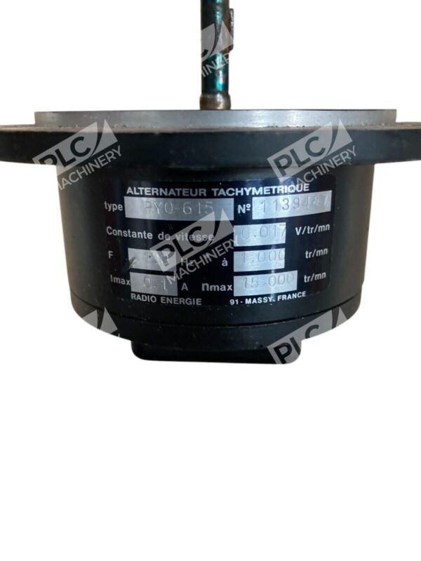 Radio Energie 1139447 Alternateur Tachymetrique Tachometer Alternator RY0-615