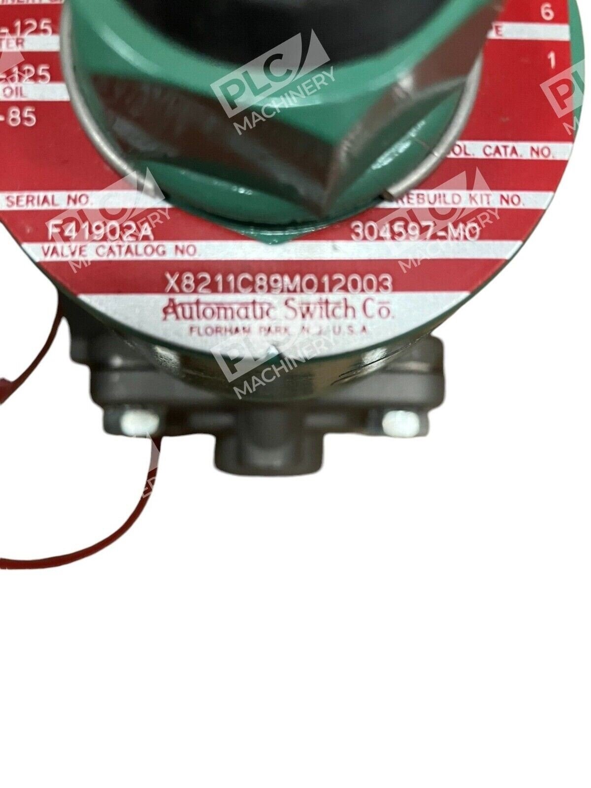 ASCO Automatic Switch Co Red-Hat Valve X8211C89MO12003 - Image 4