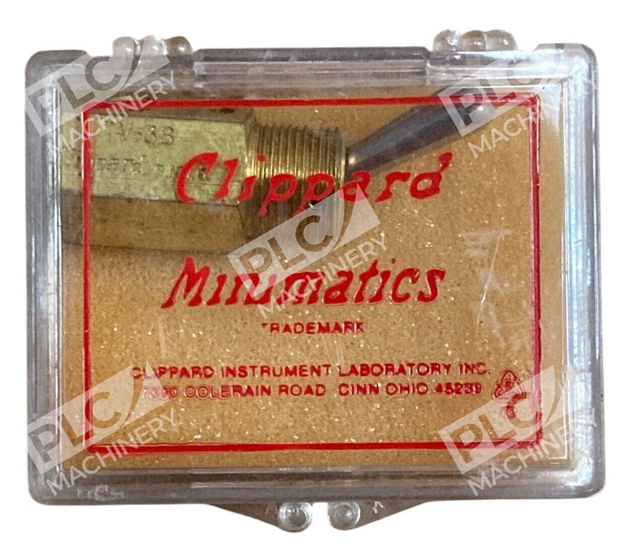 Clippard Minimatics #10-32 Outlet 3 Way Toggle Valve TV-3S