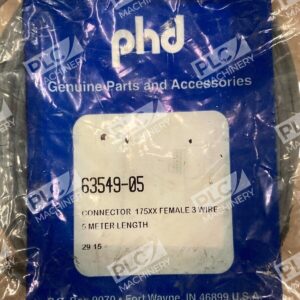 PHD 5m Cable Cordset Connector 175XXX Female 3 Wire 63549-05