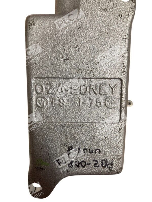 O-Z Gedney 3/4" Cast Enclosure Body With Teal Handle FS-2-75 - Image 4