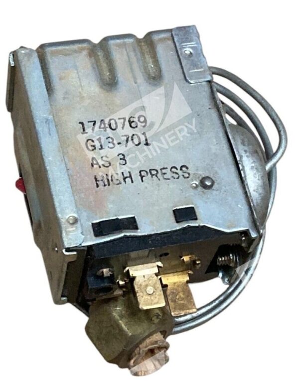 Ranco 1740769 AS 3 Type G13 345VA Pilot Duty @ 230VAC Push Switch G13-701 - Image 4