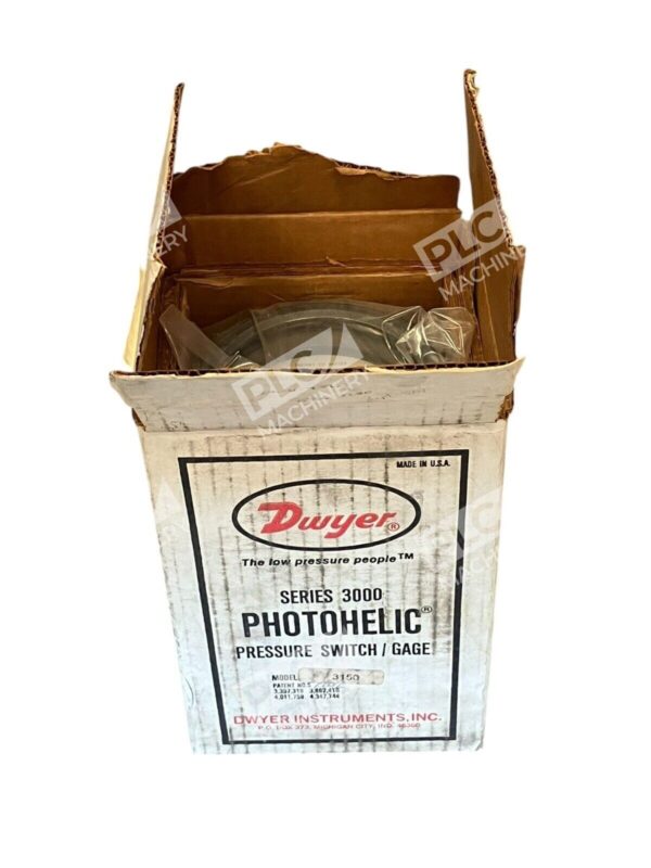 Dwyer Instruments Series 3000 Photohelic Pressure Switch Gauge Model 3150 - Image 3