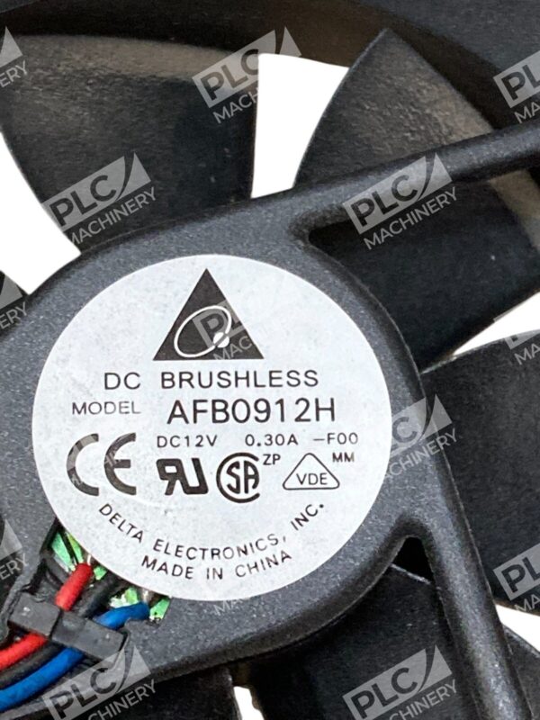Delta Electronics 12VDC 0.30A DC Brushless Fan AFB0912H - Image 3