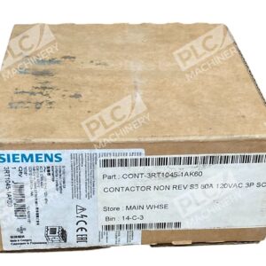 Siemens AC-3 37kW 400V GB14048 3ZX1012-0RT04-1AA1 Contactor 3RT1045-1AK60
