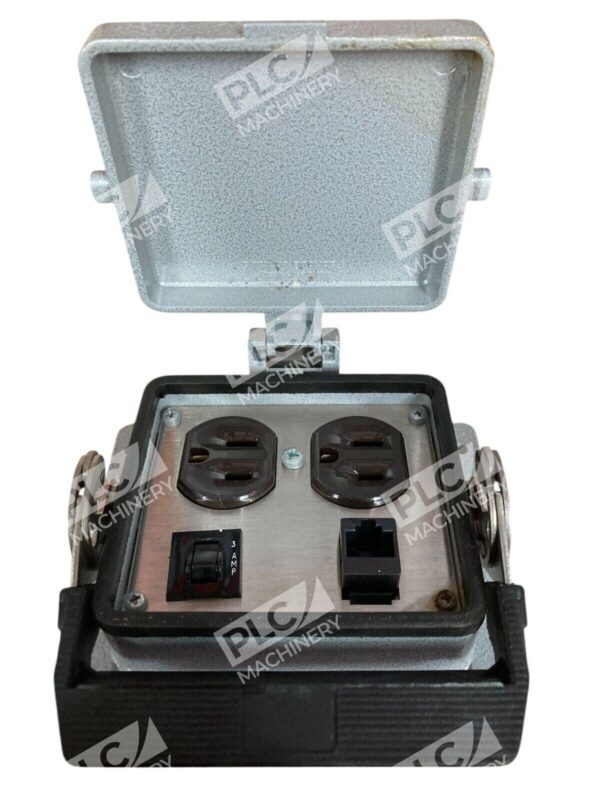 Mencom 115V Nema Type4 For Programming Devices Only Interface Outlet Panel 23499