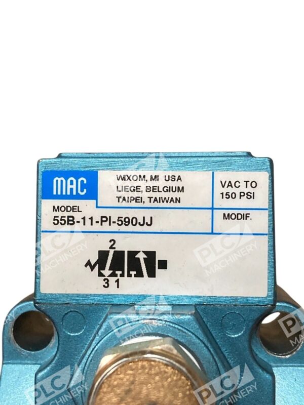 MAC Solenoid Valve 55B-11-PI-590JJ - Image 4
