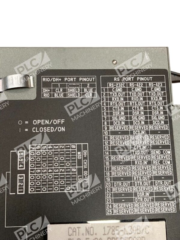 Allen-Bradley 1785-L30B/C PLC-5/30 Processor Module Series C Rev K USA - Image 5