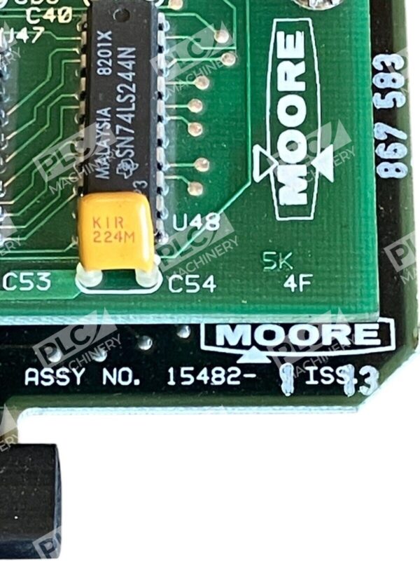 Moore 15453-1 PLC PC Board 15482-1 - Image 4
