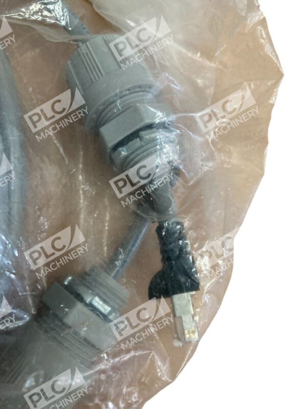 Woodhead LP EN22335F900-MLW RJ-Lnxx Ethernet W/Max-Locks 90ft Gray PVC Cable - Image 4