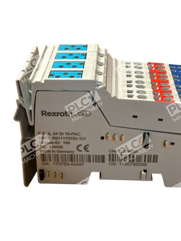 Rexroth R911170752-101 PLC Extension Module R-IB IL 24 DI 16-PAC 14W28 - Image 2