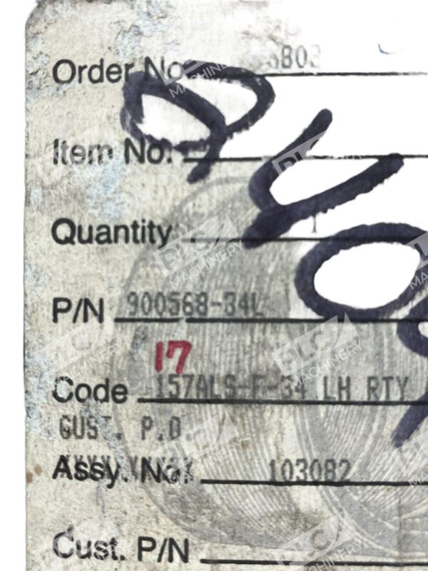 EG&G Sealol 900568-34L Seal 157ALS-F-34 LH RTY Assembly - Image 2