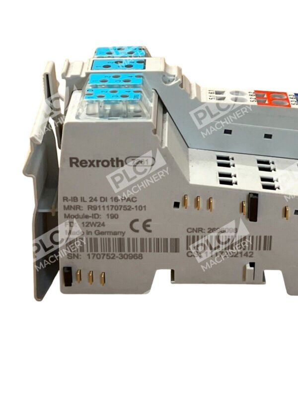 Rexroth R911170752-101 PLC Extension Module R-IB IL 24 DI 16-PAC 12W24 - Image 2