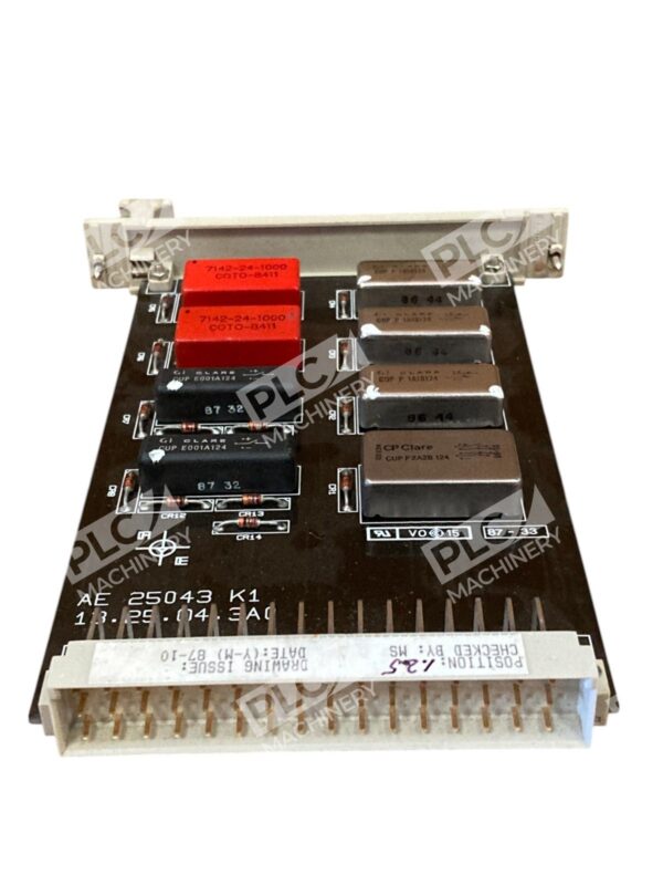 ABB AE 25043 K1 13.25.04.3A0 Relay Circuit Board 265351 - Image 2