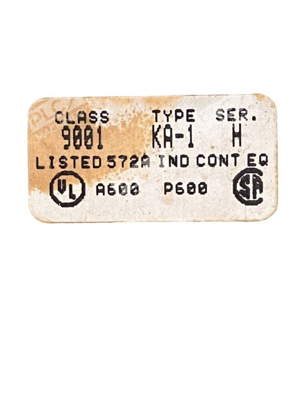 Square D 9001-SKT1A31 Amber Lens Pilot Light 9001KM1G - Image 3