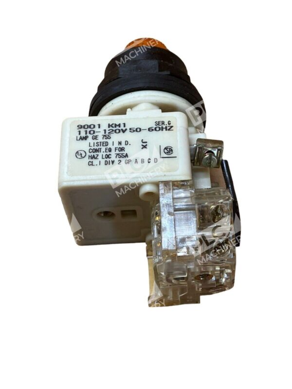 Square D 9001-SKT1A31 Amber Lens Pilot Light 9001KM1G - Image 4