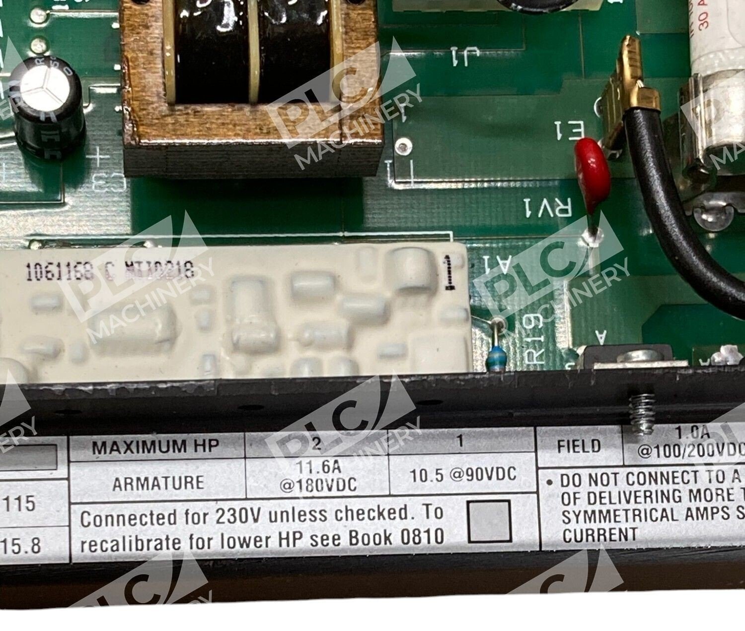 Fincor Electronics Nidec 1 Phase 230VAC/2HP 115VAC/1HP Motor Drive Model 2335 - Image 4