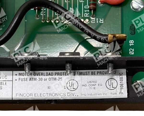 Fincor Electronics Nidec 1 Phase 230VAC/2HP 115VAC/1HP Motor Drive Model 2335 - Image 6
