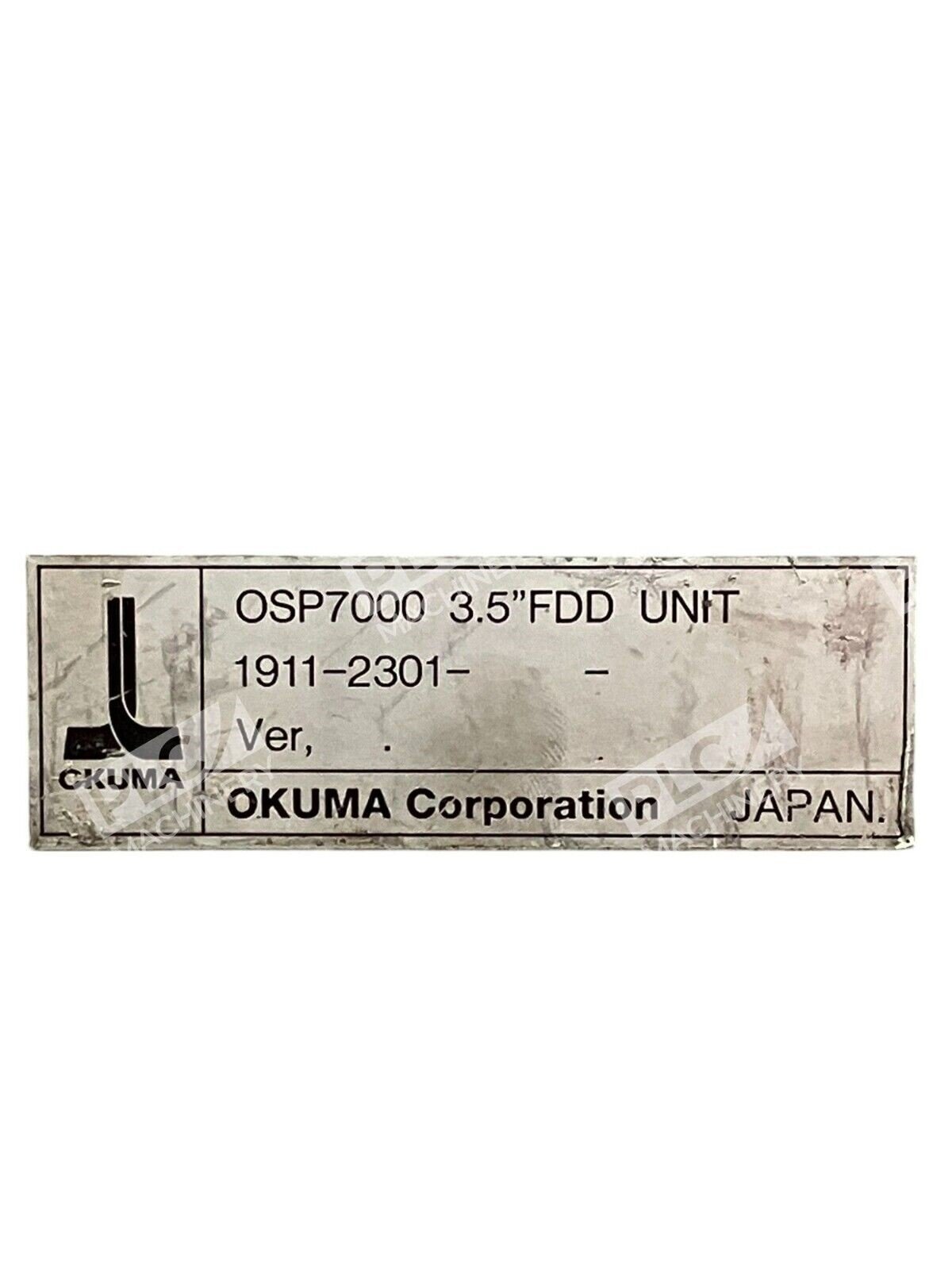 Okuma 1911-2301 3.5"FDD Unit OSP7000 - Image 2